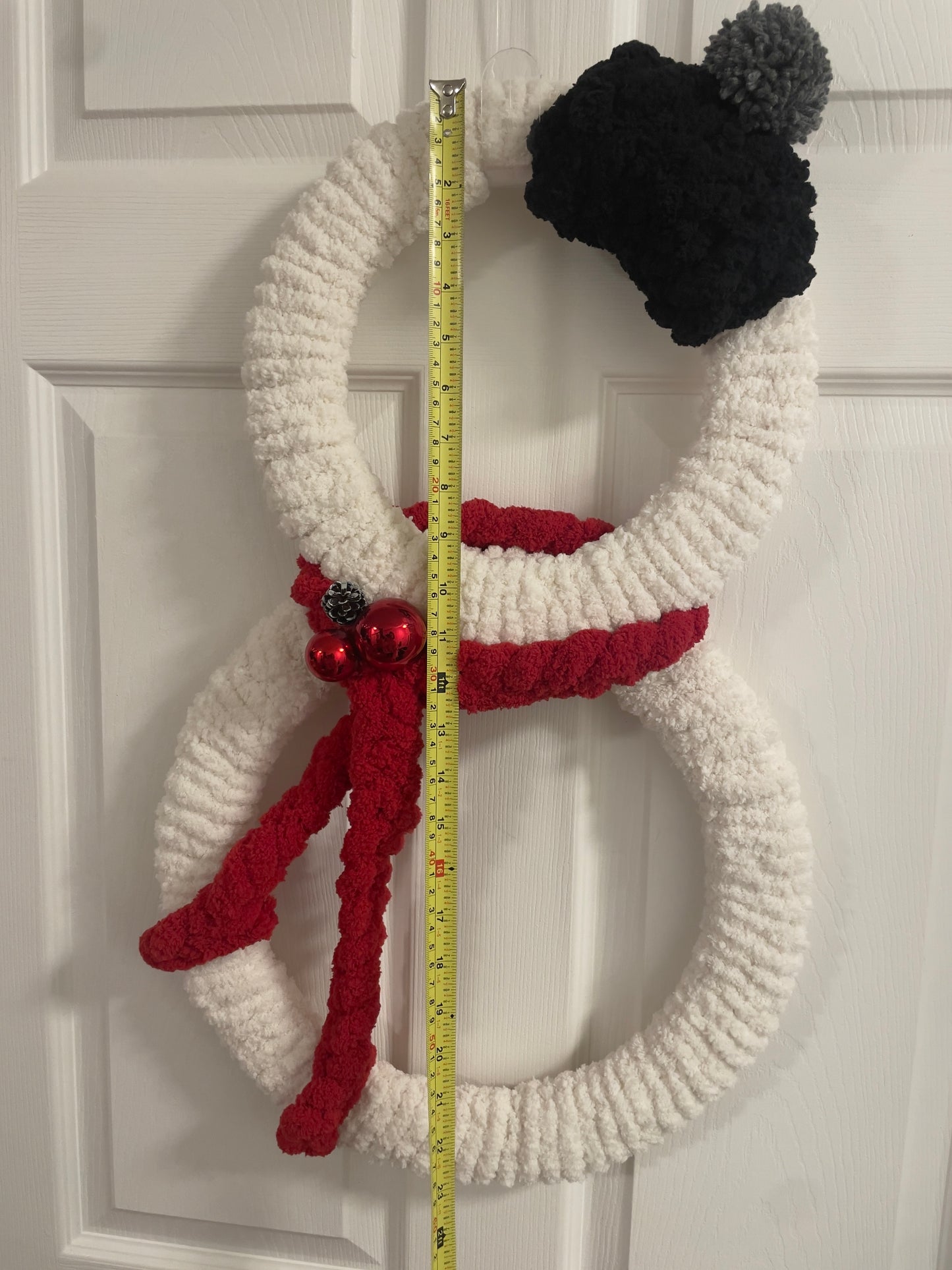 Snowman Wreath