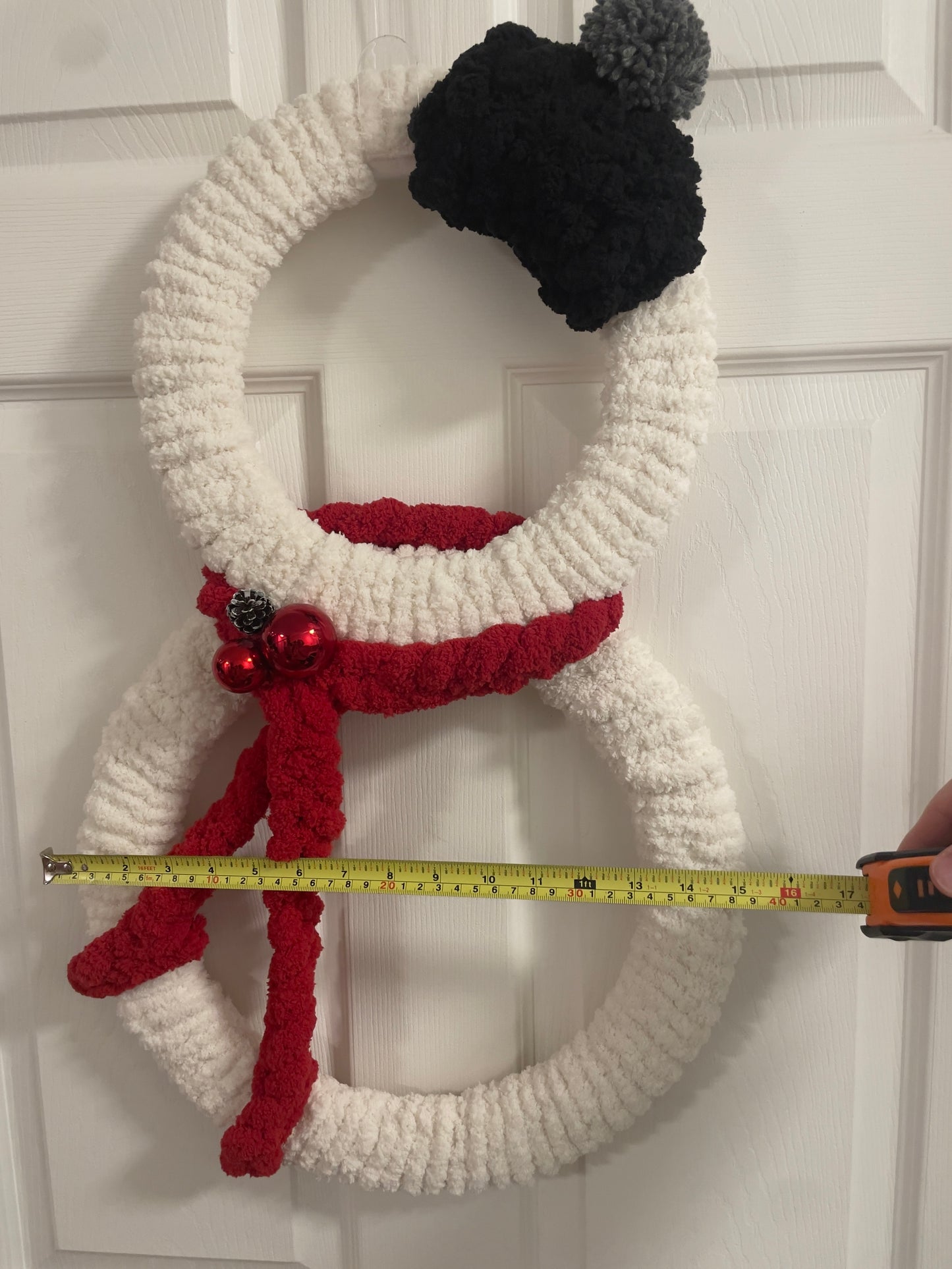 Snowman Wreath