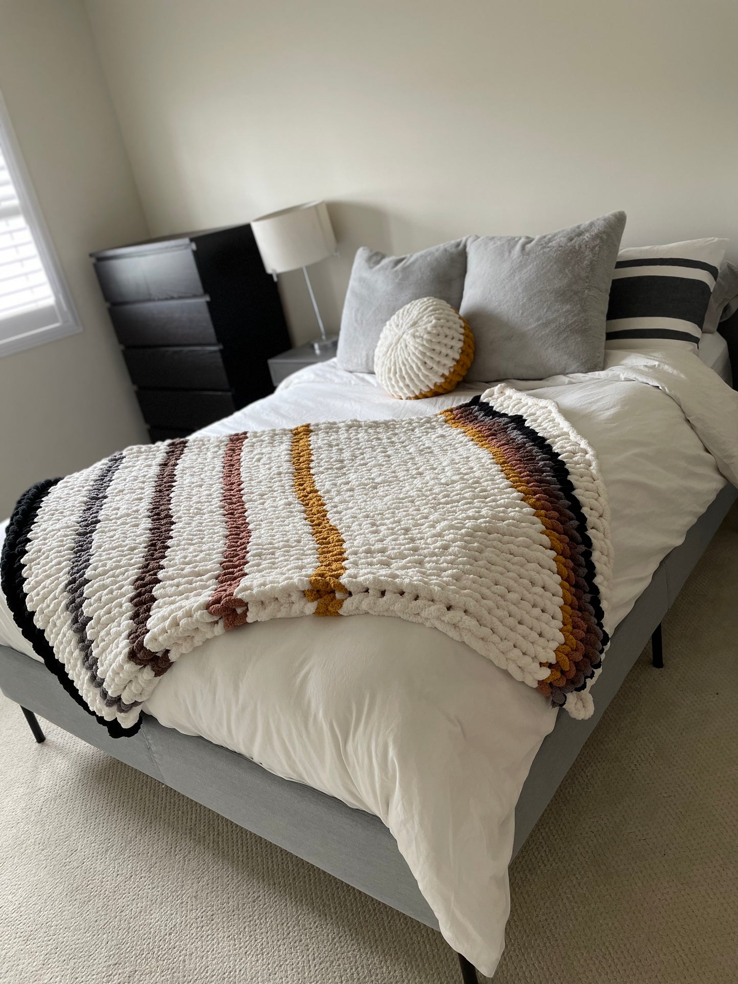 Healing Hand, Chunky Knit "The Hank" Blanket